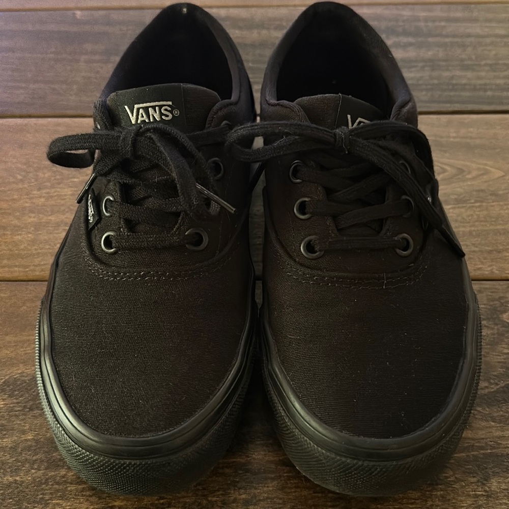 Vans worn